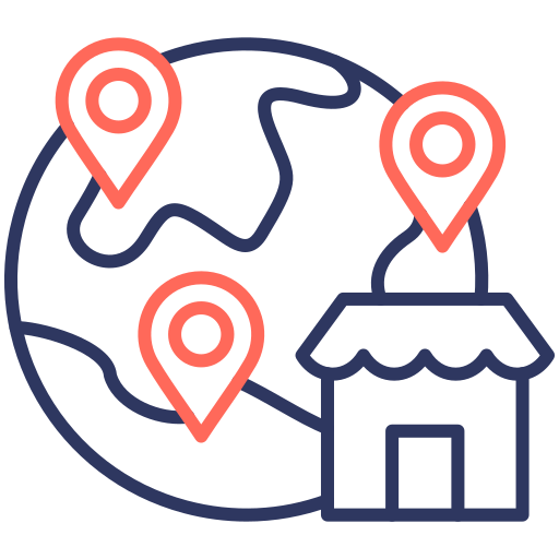 Market positioning free icon