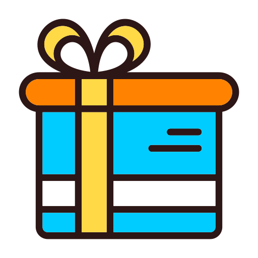 coffret cadeau Icône gratuit