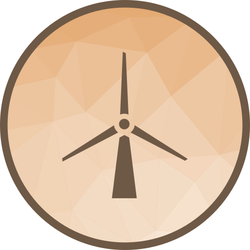 Wind turbine free icon Wind turbine free icon
