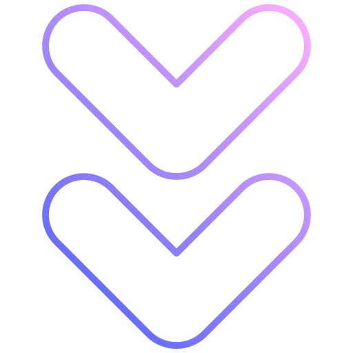 chevron hacia abajo icono gratis