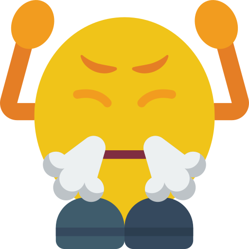 Frustrado icono gratis