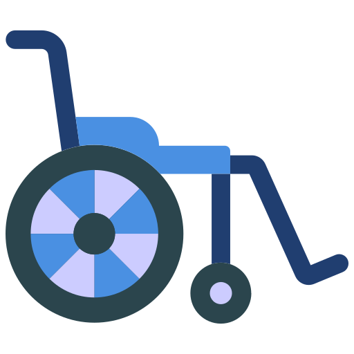 Инвалидная коляска бесплатно иконка