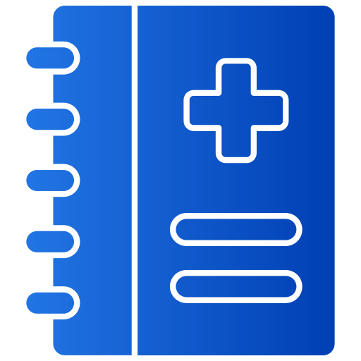 historial médico icono gratis