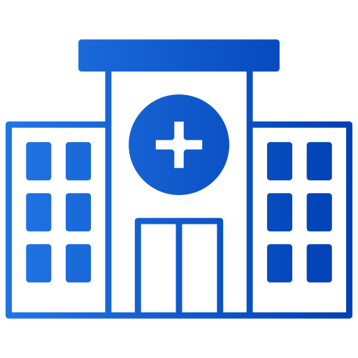 edificio del hospital icono gratis