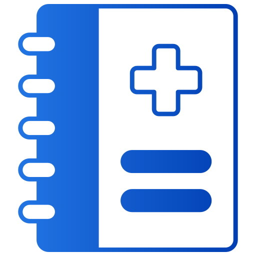 historial médico icono gratis
