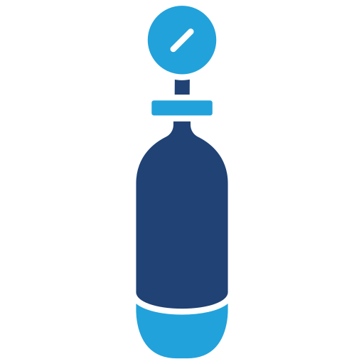 Oxygen tank free icon
