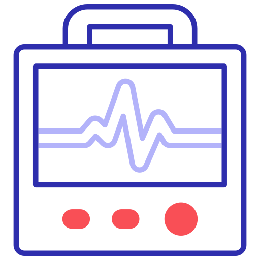 monitor de corazón icono gratis