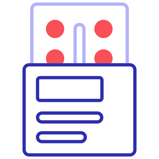 caja de medicinas icono gratis