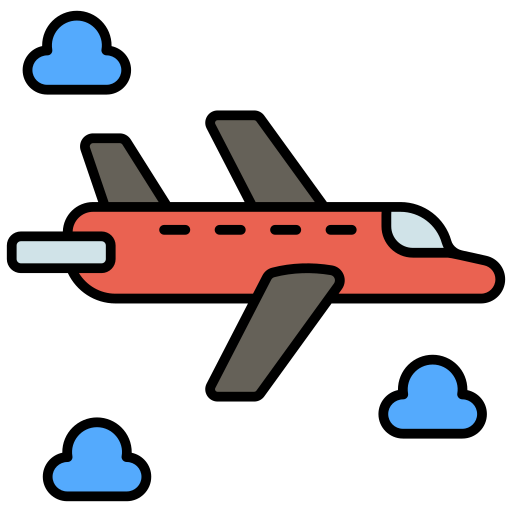 avión icono gratis