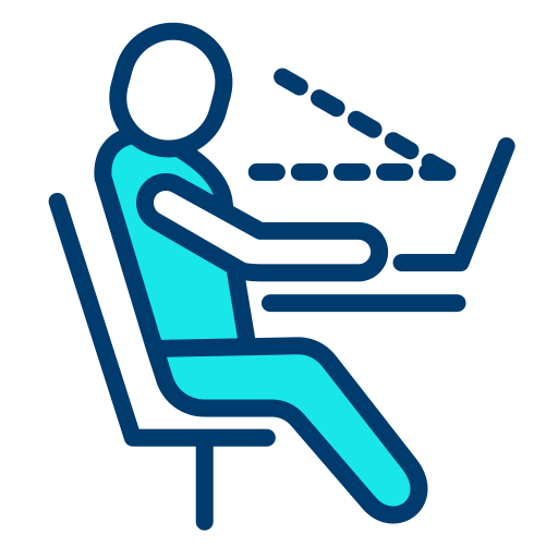 ergonomía icono gratis