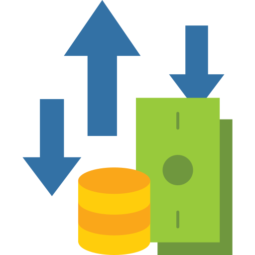 tasa de inflación icono gratis