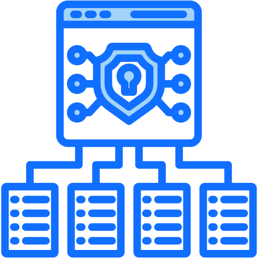 seguridad cibernética icono gratis