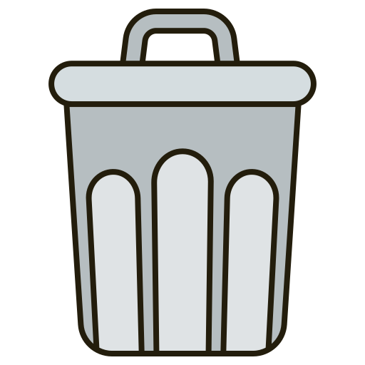 Trash can free icon Trash can free icon
