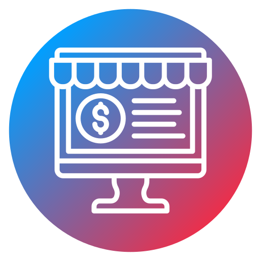 Онлайн бизнес бесплатно иконка