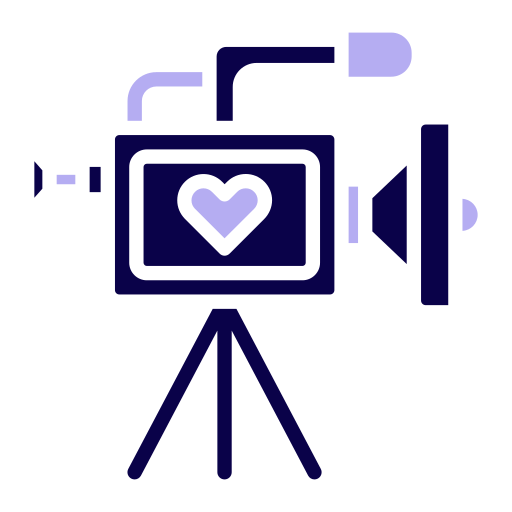 Video camera free icon