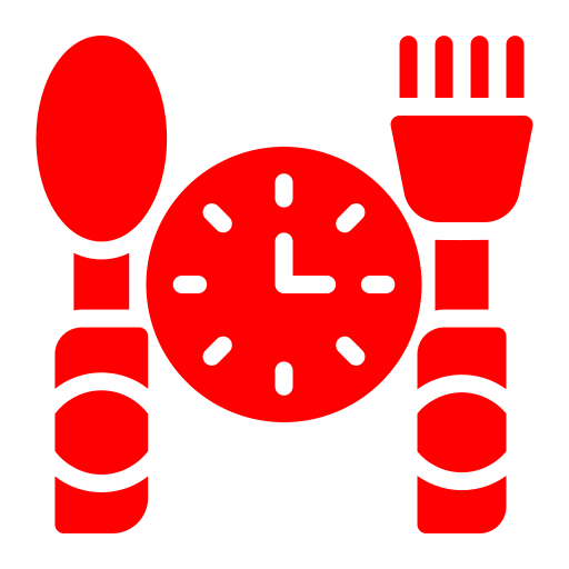 hora de comer icono gratis