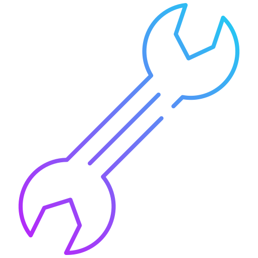 llave inglesa icono gratis