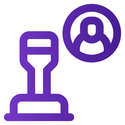 estampilla icono gratis