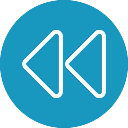 rebobinar icono gratis