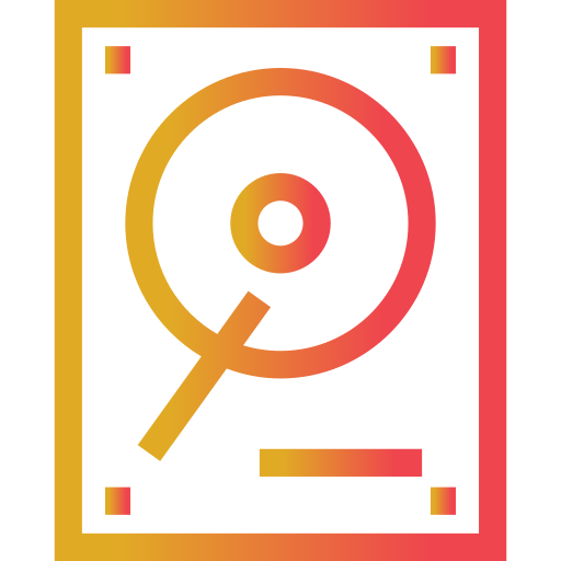 disco duro icono gratis