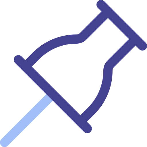 alfiler icono gratis