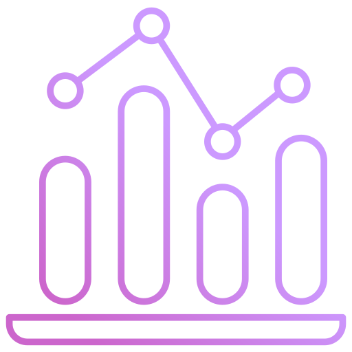 gráfico de barras icono gratis