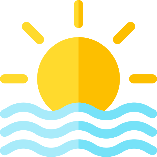 Sun - free icon