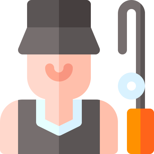 Pescador icono gratis