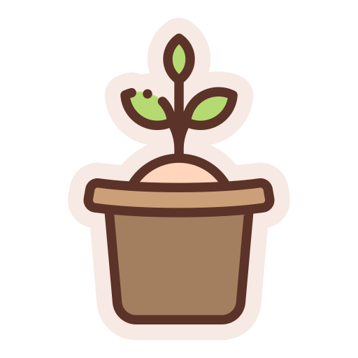 planta de maceta icono gratis