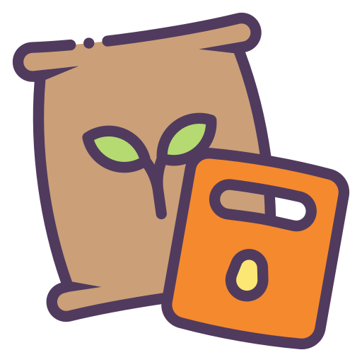 saco de sementes grátis ícone