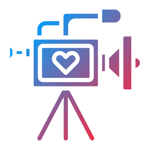 cámara de video icono gratis