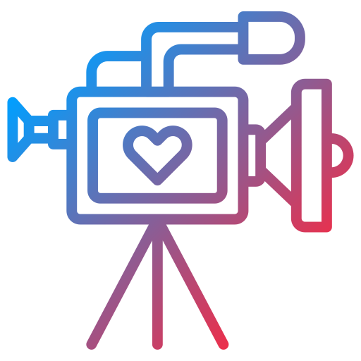 Video camera free icon