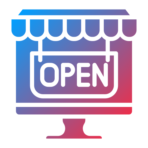 abierto icono gratis