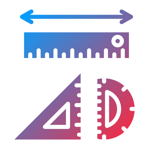 medidas icono gratis