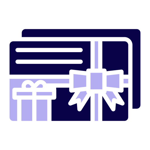 tarjeta de regalo icono gratis