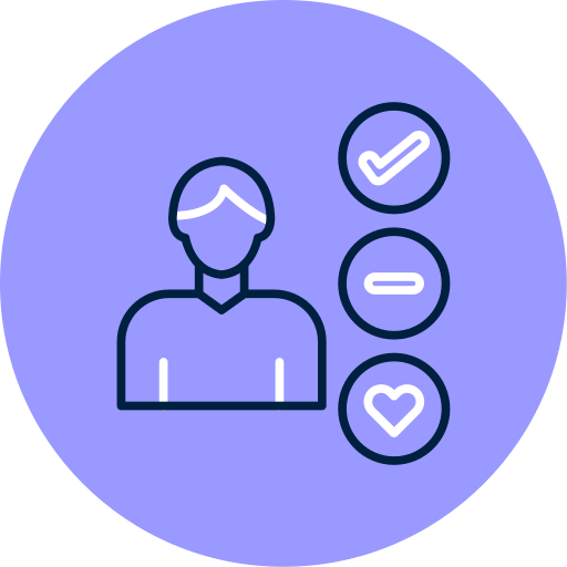 Customer behavior free icon