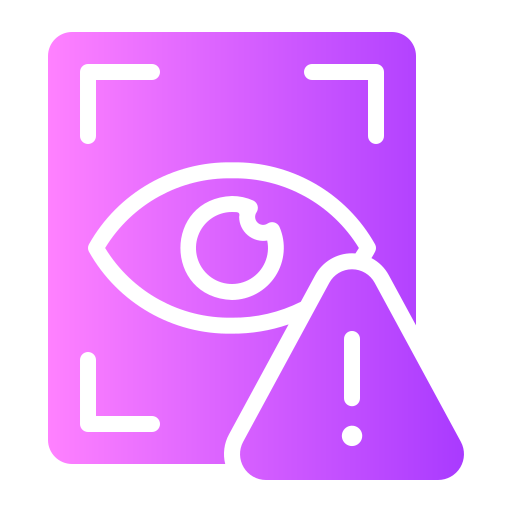 escaneo de retina icono gratis