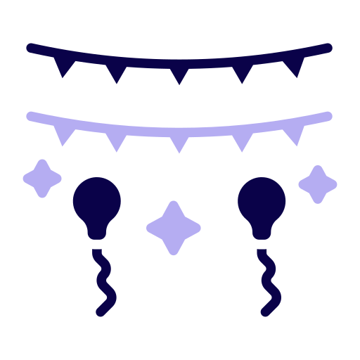 decoración icono gratis