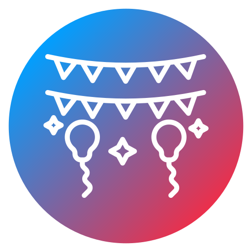 decoración icono gratis