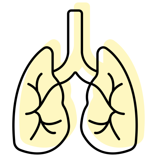 pulmones icono gratis