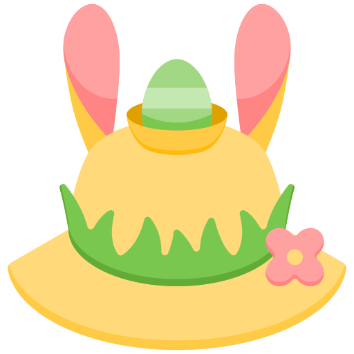 sombrero de pascua icono gratis