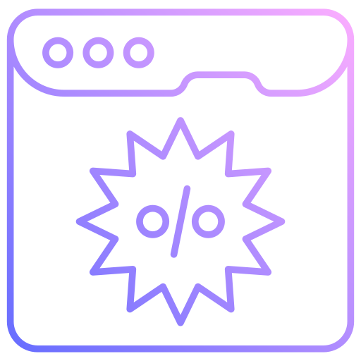 venta en línea icono gratis