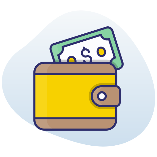 billetera icono gratis