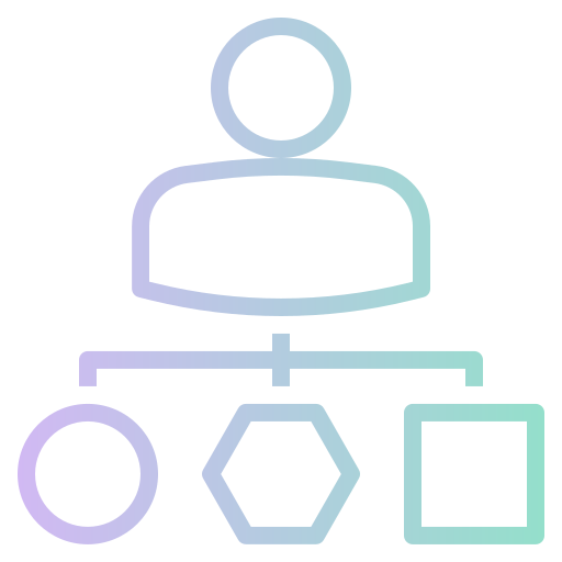 organigrama icono gratis