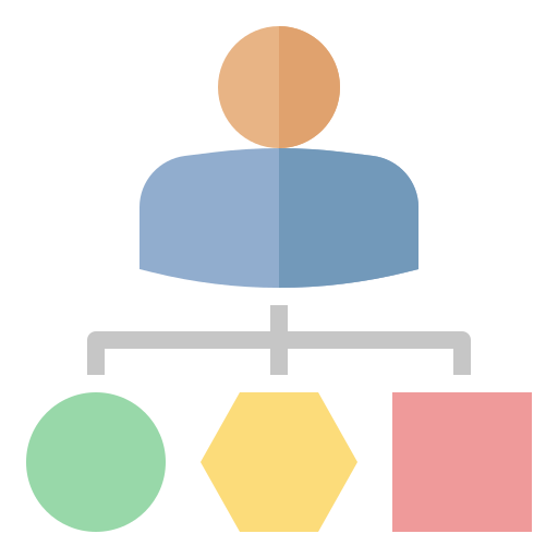 organigramme Icône gratuit organigramme Icône gratuit