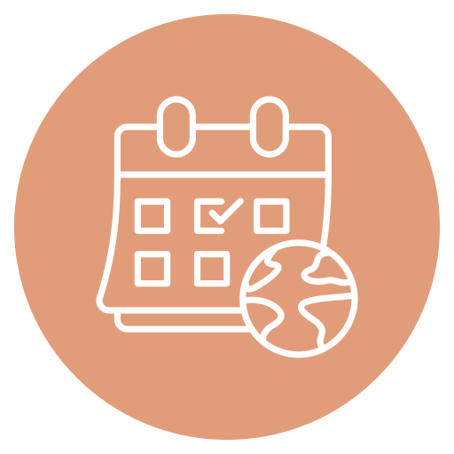 día de la tierra icono gratis