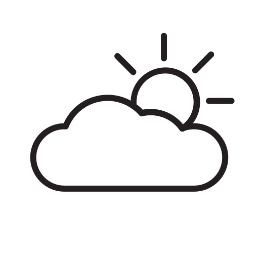 soleado icono gratis