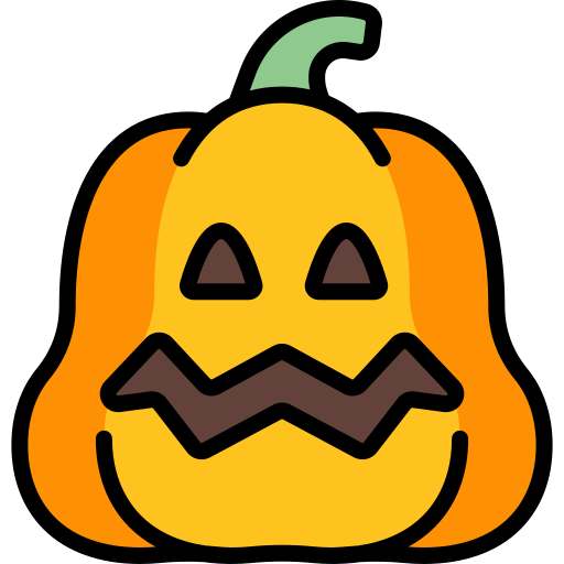 calabaza de halloween icono gratis