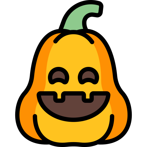 calabaza de halloween icono gratis