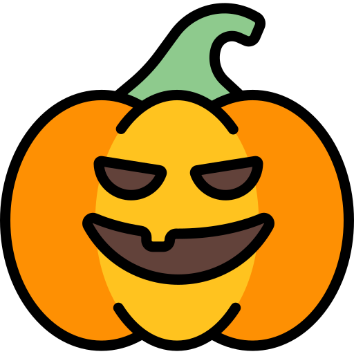 calabaza de halloween icono gratis